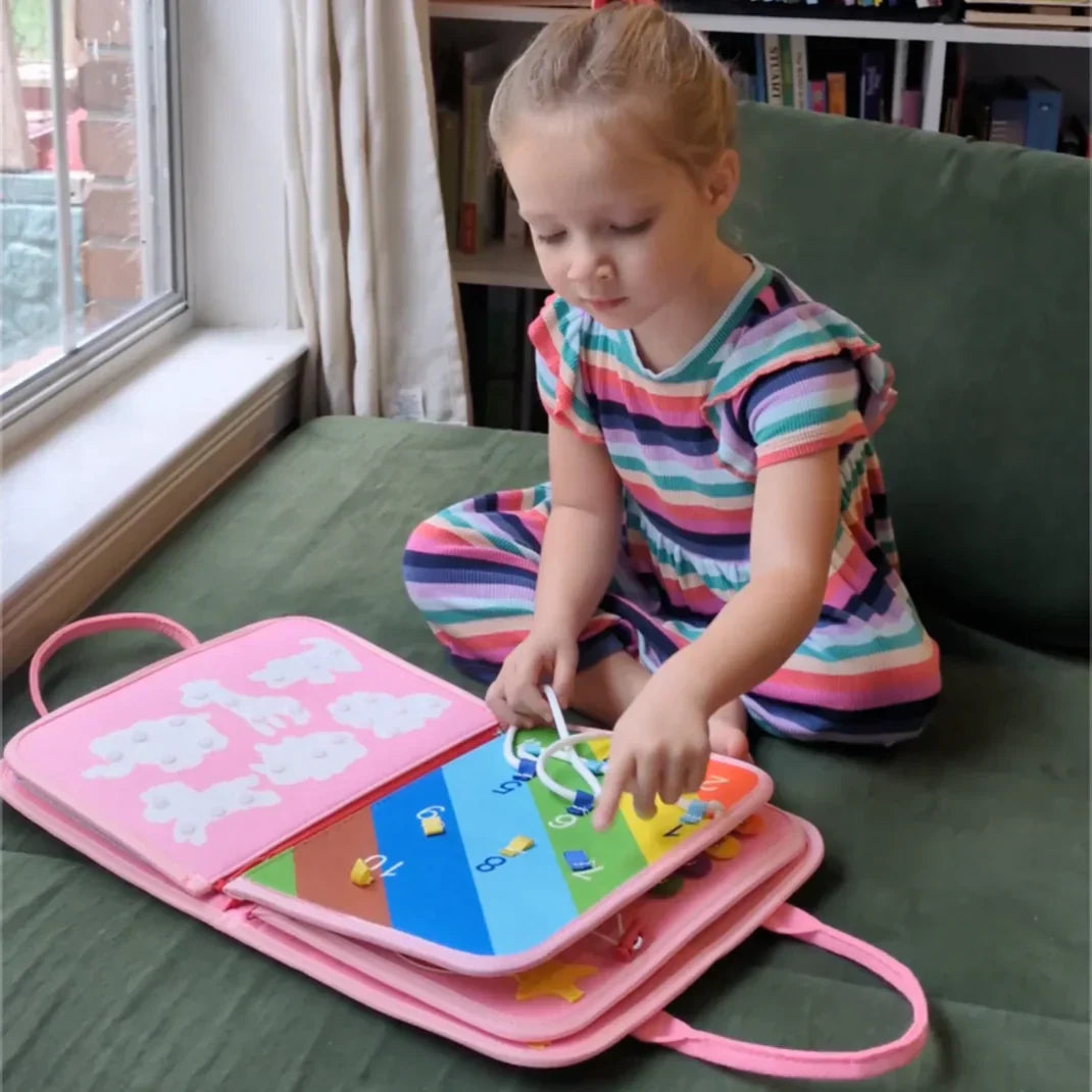 CalmeKid™ – The 7-in-1 Montessori Suitcase